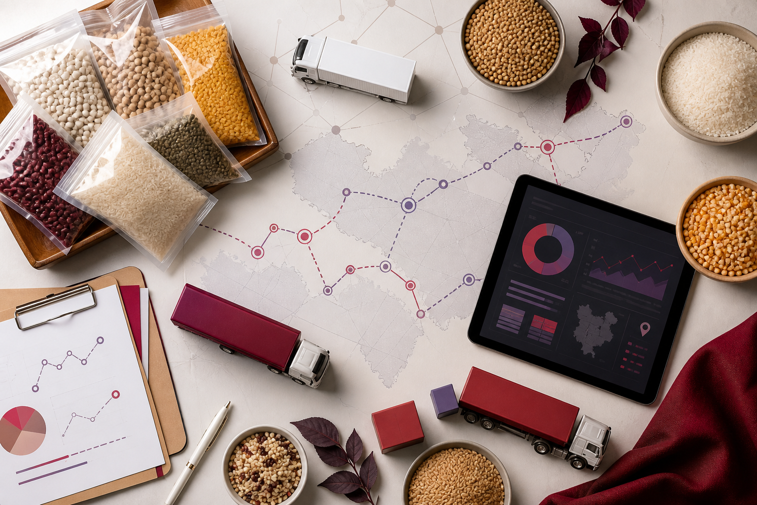 Supply chain planning for food and agro product fulfillment